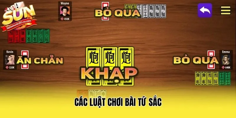 Các luật chơi bài tứ sắc