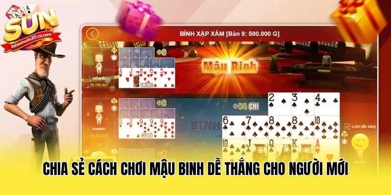 Chia sẻ cách chơi mậu binh dễ thắng cho người mới
