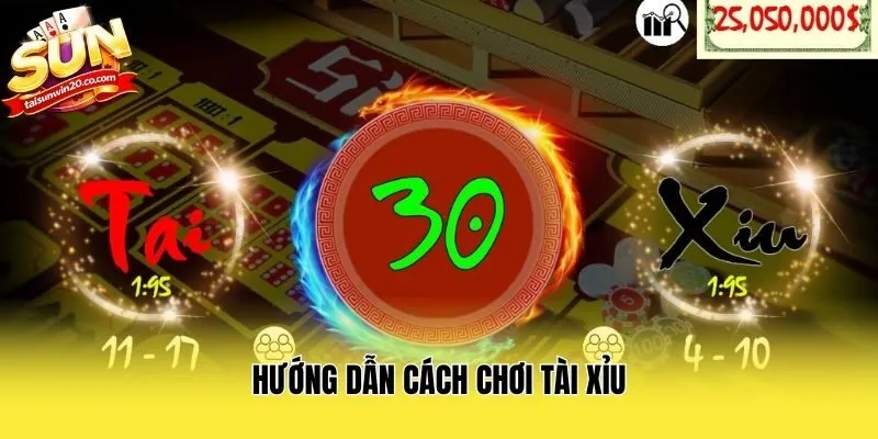 Hướng dẫn cách chơi Tài xỉu
