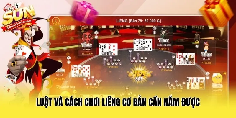 Luật và cách chơi Liêng cơ bản cần nắm được